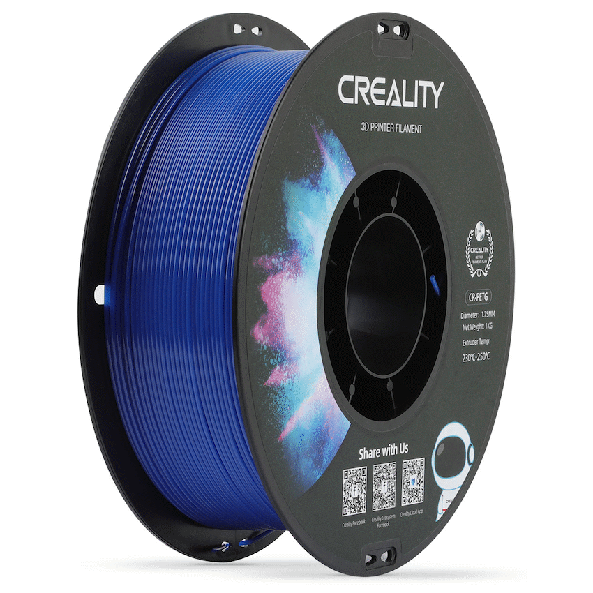 Creality PETG Filament - Blue 1kg - Guards On Duty Shop & Security Guards