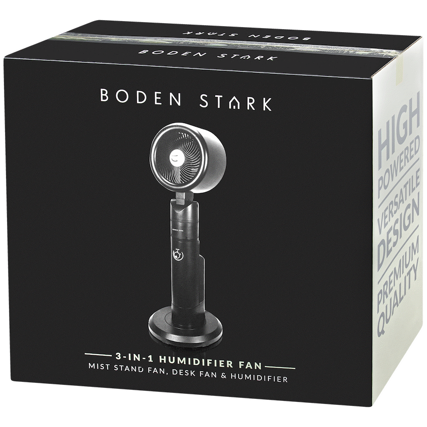 BODEN STARK - FAN HUMIDIFIER 3 IN 1