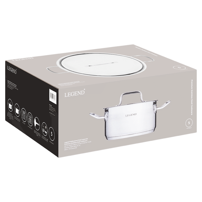 Legend Prof Chef 3lt Casserole