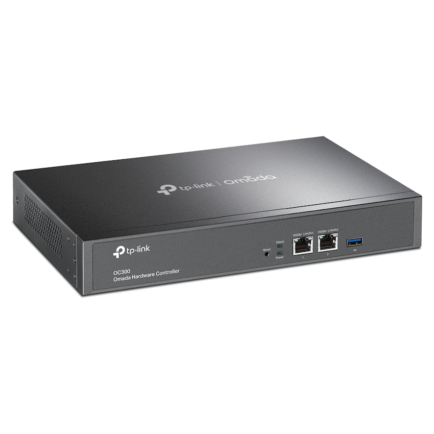 TP-Link Omada Hardware Controller 2×1G RJ45 1×USB 3.0 Rackmount SDN Manager 500 APs