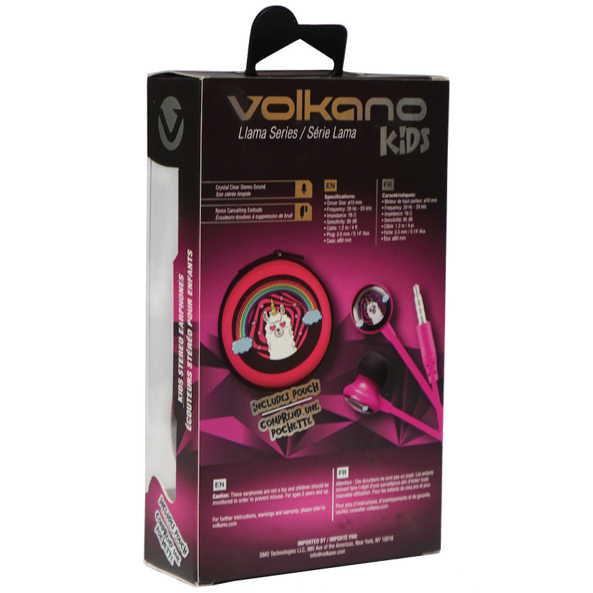 Volkano Kids Earphones - Llama Series
