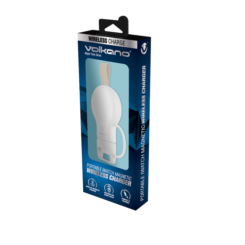 Volkano Magni Time Series - Portable iWatch Magnetic Wireless Charger