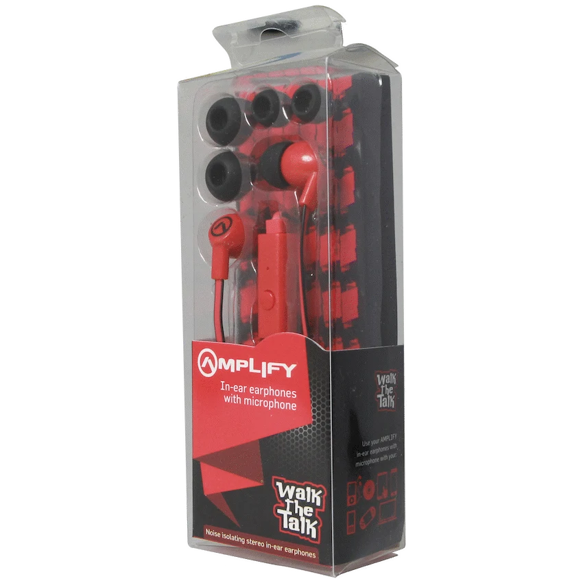 Amplify New walk the talk Red Black