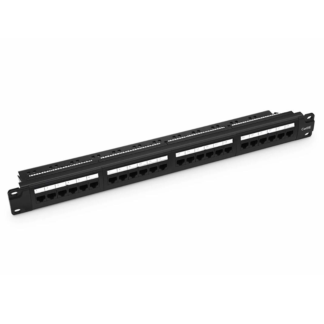 24 Port CAT5e UTP Patch Panel - Networking