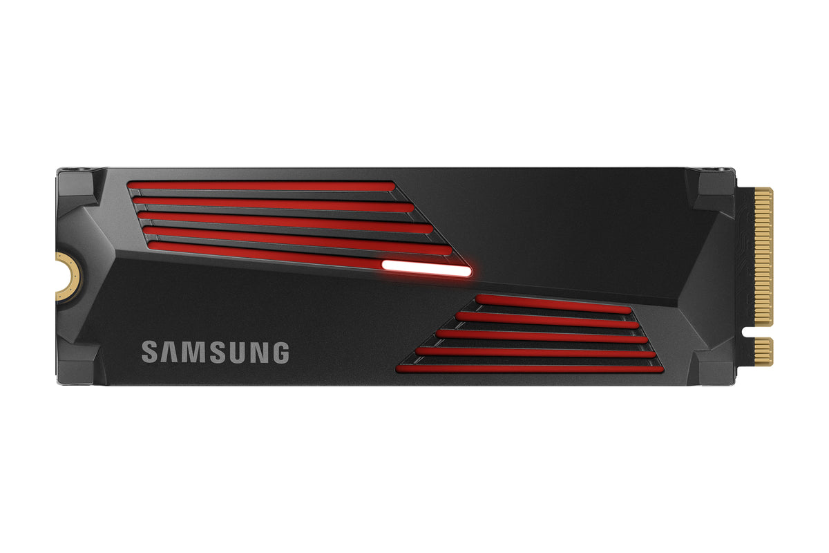 SAMSUNG MZ-V9P4T0CW 990 PRO 4 TB NVMe SSD W/Heatsink - Read Speed up to 7450 MB/s; Write Speed to up 6900 MB/s; Random Read up t