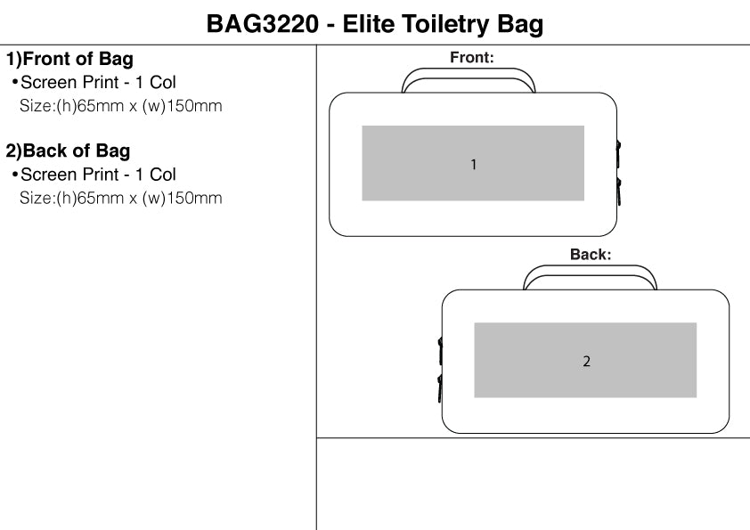 Elite Toiletry Bag