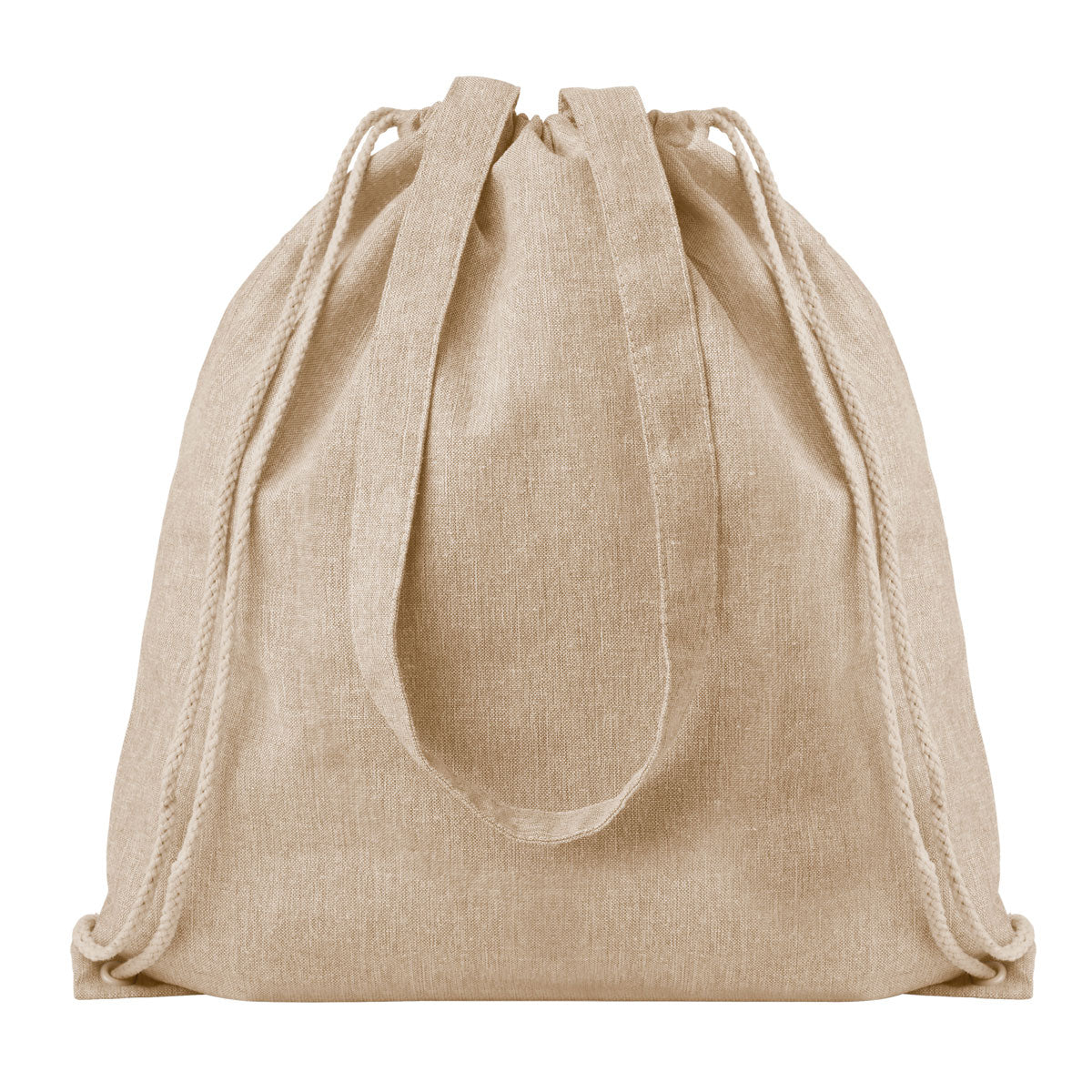 Cotton String & Shopper Bag - Beige