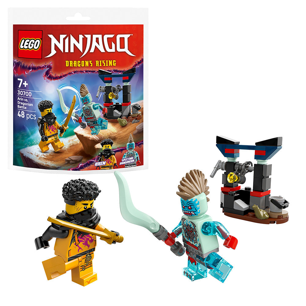 LEGO® NINJAGO® Arin vs. Dragonian Battle Recruitment Bag 30700