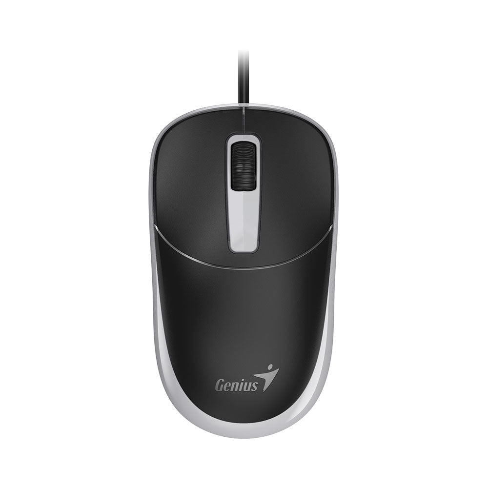 Genius Dx-123 Classic Usb-c Optical Mouse Blk+gry — Genius | Guards on Duty Shop