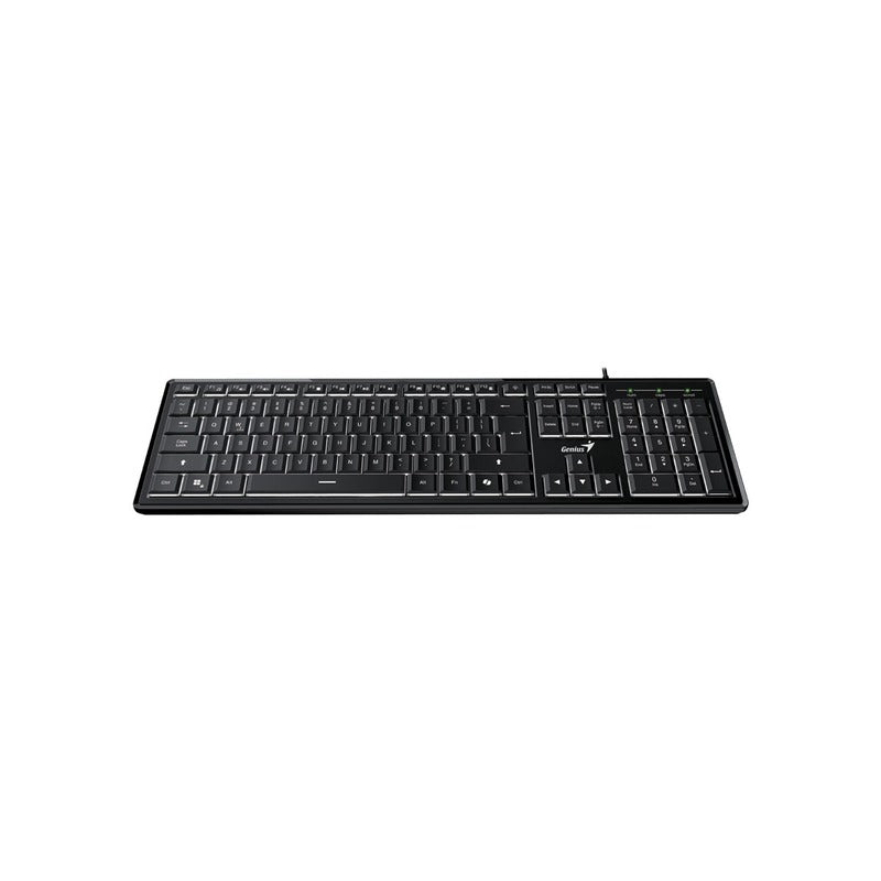 GENIUS USB SLIMSTAR 820 AI CO PILOT Keyboard Black