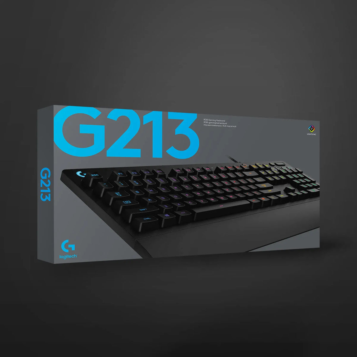 G213 Prodigy Gaming Keyboard RGB - N/A - US INT'L - USB - N/A