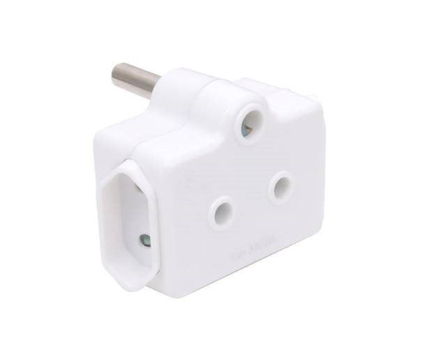 Safety Shuttered Adaptor – 1 x 16A, 2 x 5A