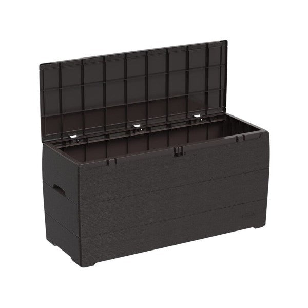 Cosmoplast CedarGrin Deck Box 270L Dark Brown