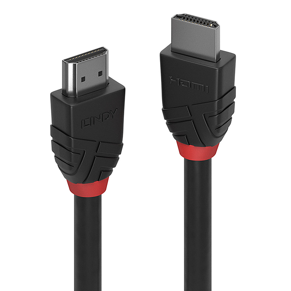 Lindy 5m Hdmi 2.0 M-m Cable-black Line (36474) — Lindy | Guards on Duty Shop