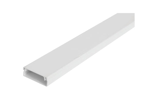 Trunking PVC White - 40 x 40mm 3 meter lengths