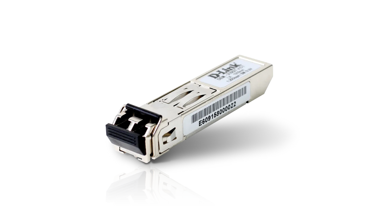 D-LINK 1 PORT MINI GBIC FIBER TRANSCEIVER SINGLE MODE