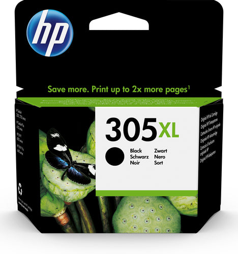 HP 305XL High Yield Black Original Ink Cartridge - Guards On Duty Shop & Security Guards