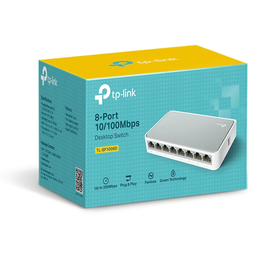 TL-SF1008D 8-Port 10/100Mbps Desktop Switch