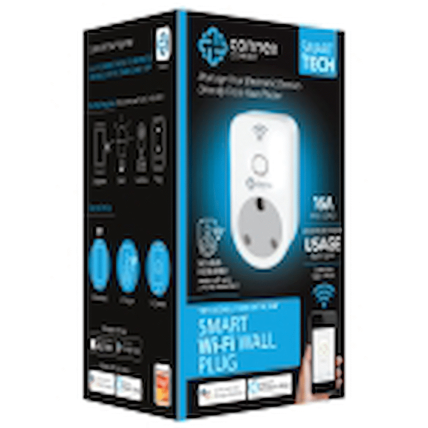 Smart WiFi Plug 3 Pin SA 16A - Guards On Duty Shop & Security Guards