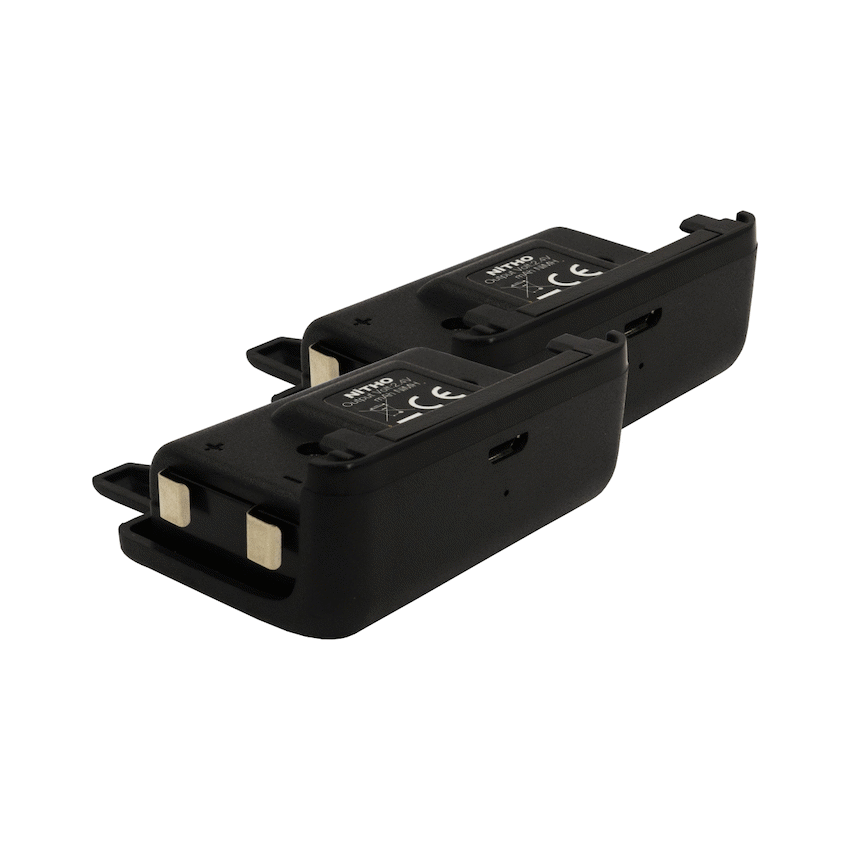 Nitho XB1 TWIN BATTERY PACKS 2x 18 hours 2x Battery packs up to 18h with 3m charge