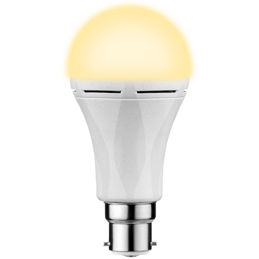 SWITCHED 5W A60 Rechargeable Fast Charge B22 LED Warm White