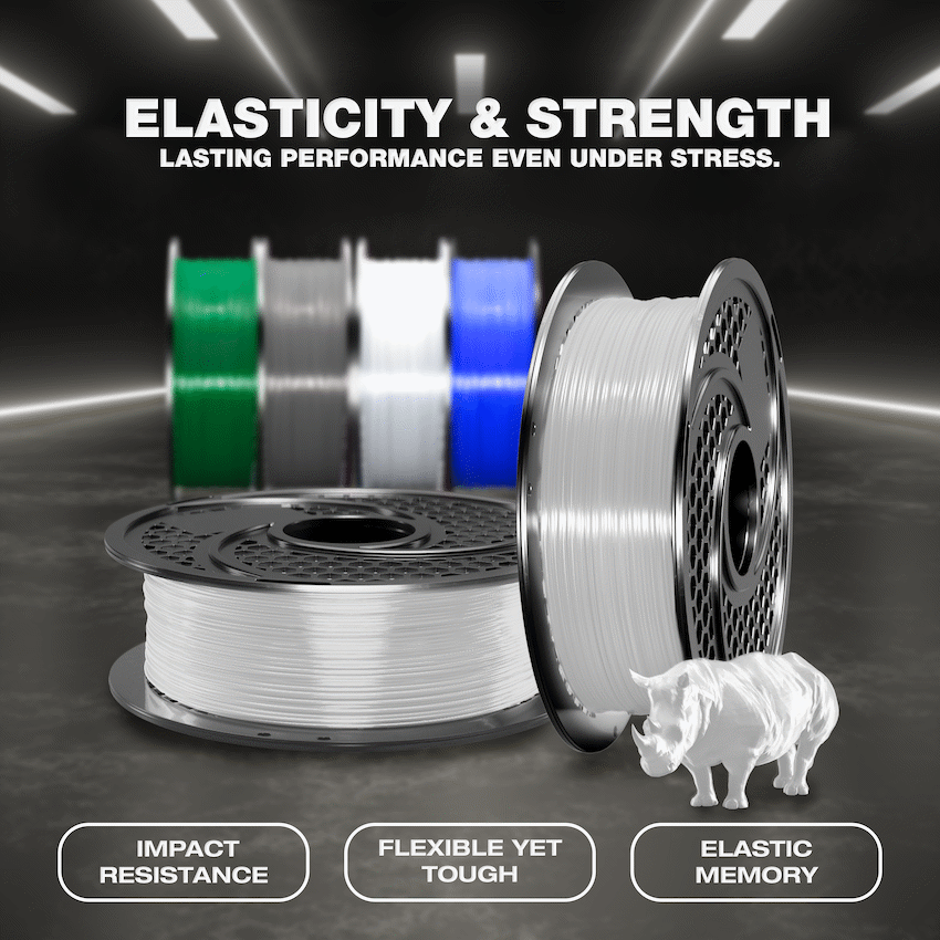 SA Filament TPU 95A 500g - White
