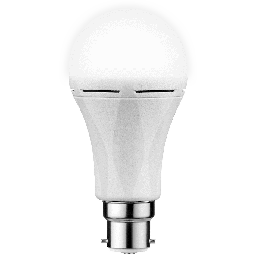 Switched 5w A60 Rechargeable Fast Charge B22 LED Cool White