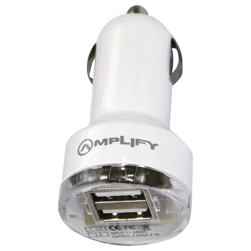 Amplify Dual USB Charger - Joy Ryder - Guards On Duty Shop & Security Guards