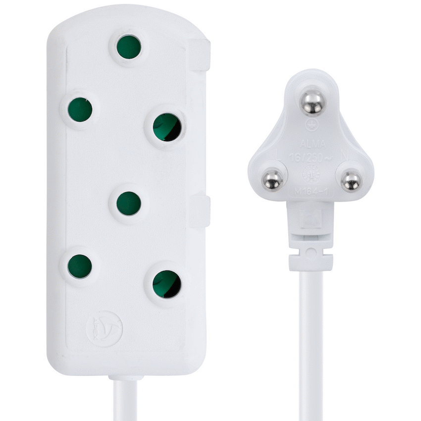 Ellies Side by Side Heavy Duty Extension Lead - 3m