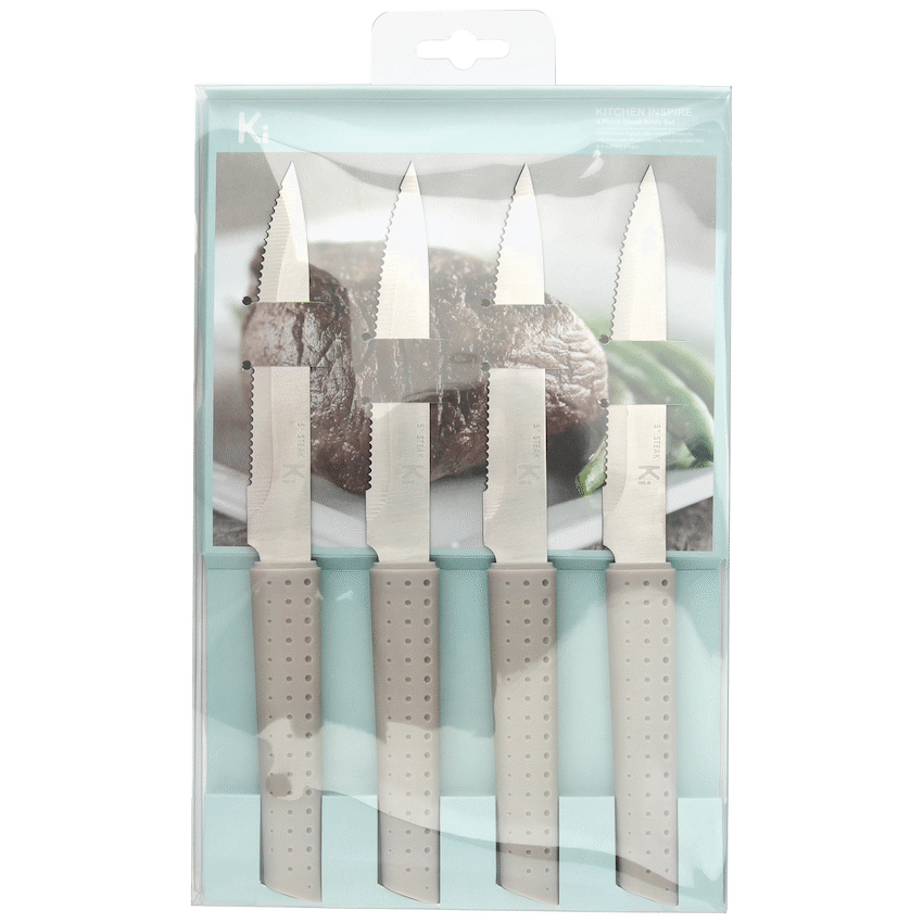 Kitchen Inspire 4pce Steak Knife Set