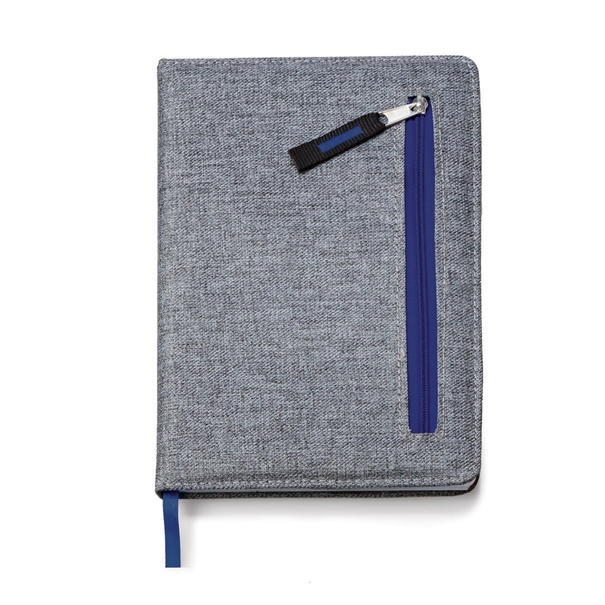 Santo Zipper Notebook - Royal Blue