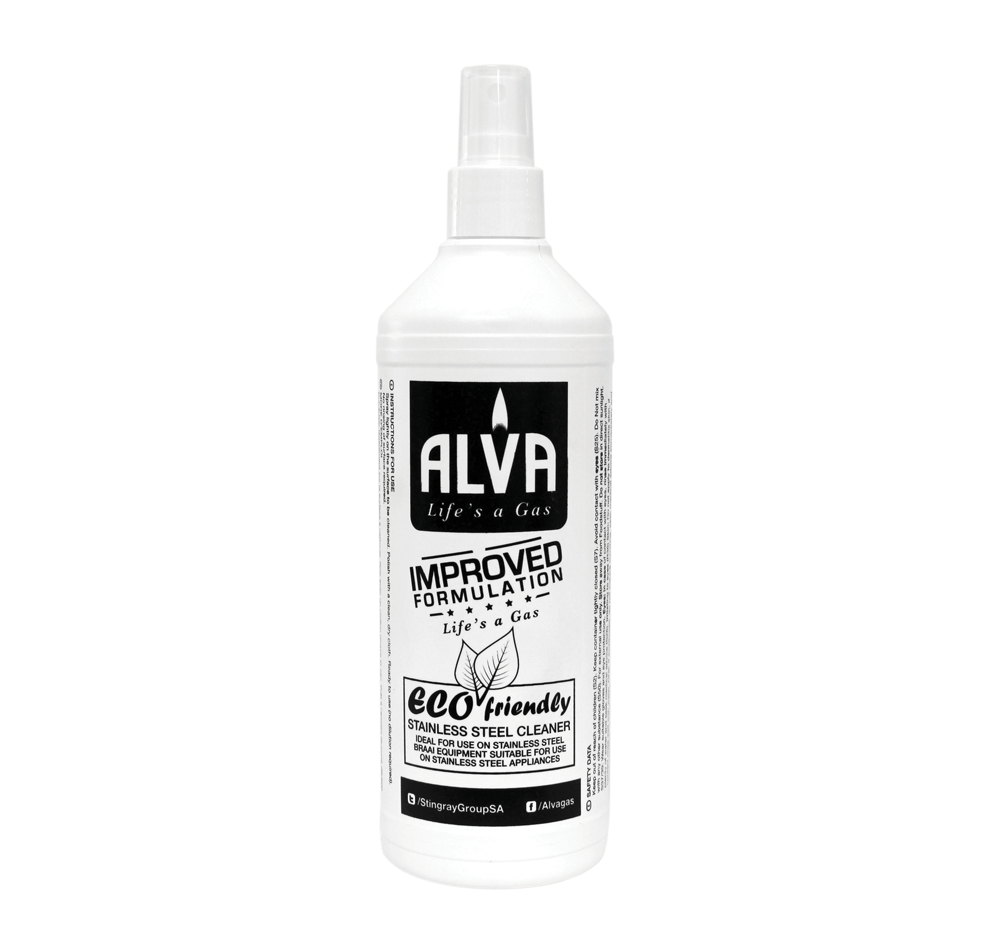 Alva Cleaner Spray For Stainless Steel BBQ / Braai