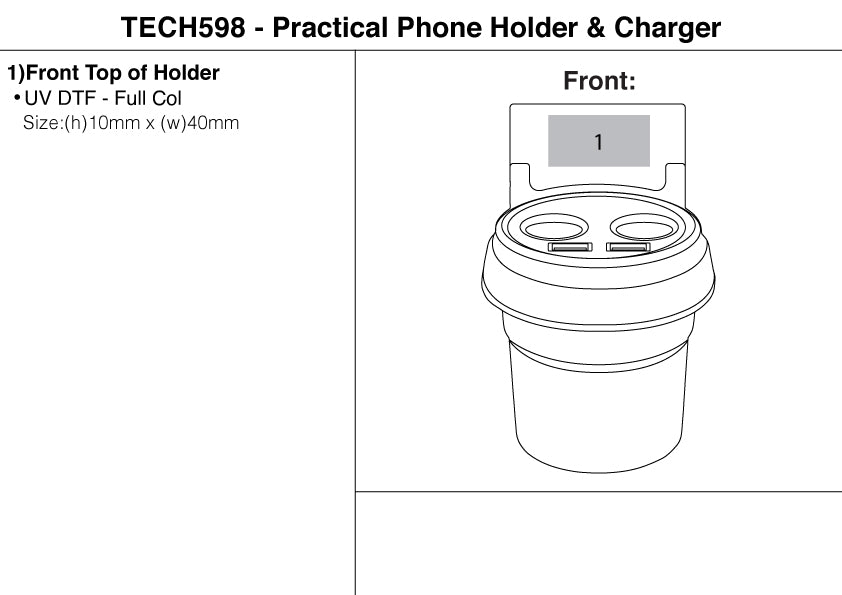 Practical Phone Holder & Charger
