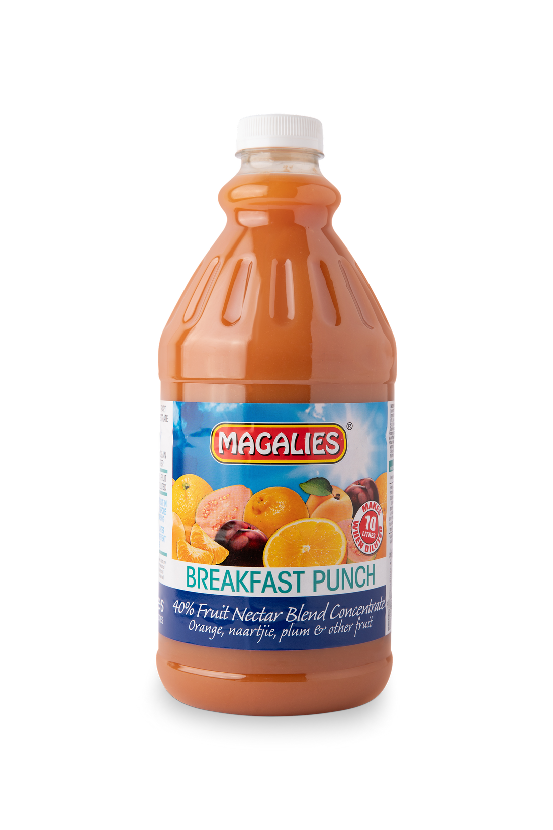 4 x MAGALIES 2 liter Fruit Cocktail 40% Concentrate (Sold 4 X 2L Per Case) Magalies Nectar Juice