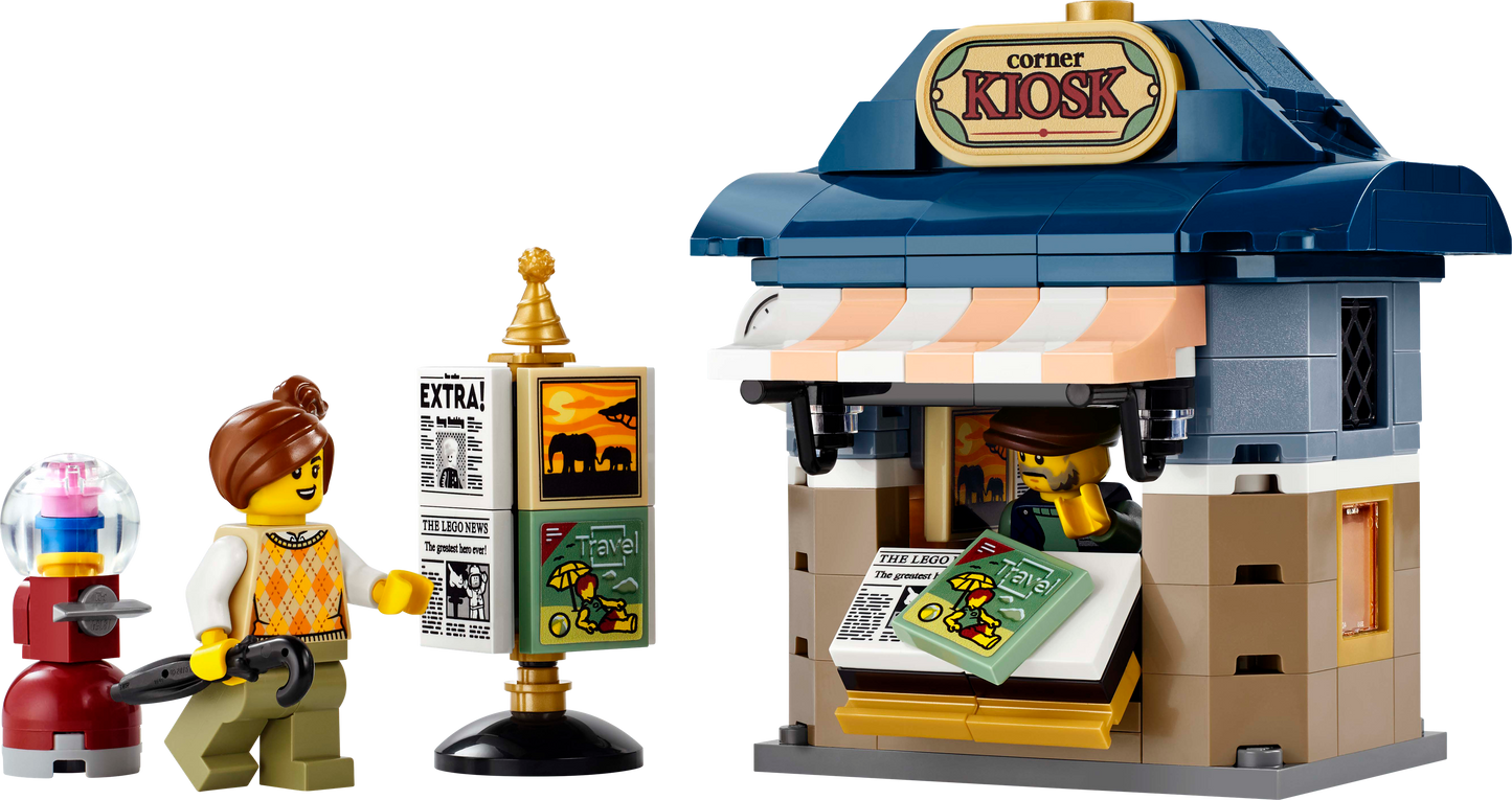 LEGO Corner Kiosk — Set 40757
