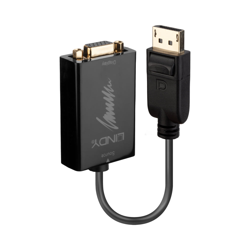 Lindy Active Displayport M to Vga F Conv (41006) — Lindy | Guards on Duty Shop