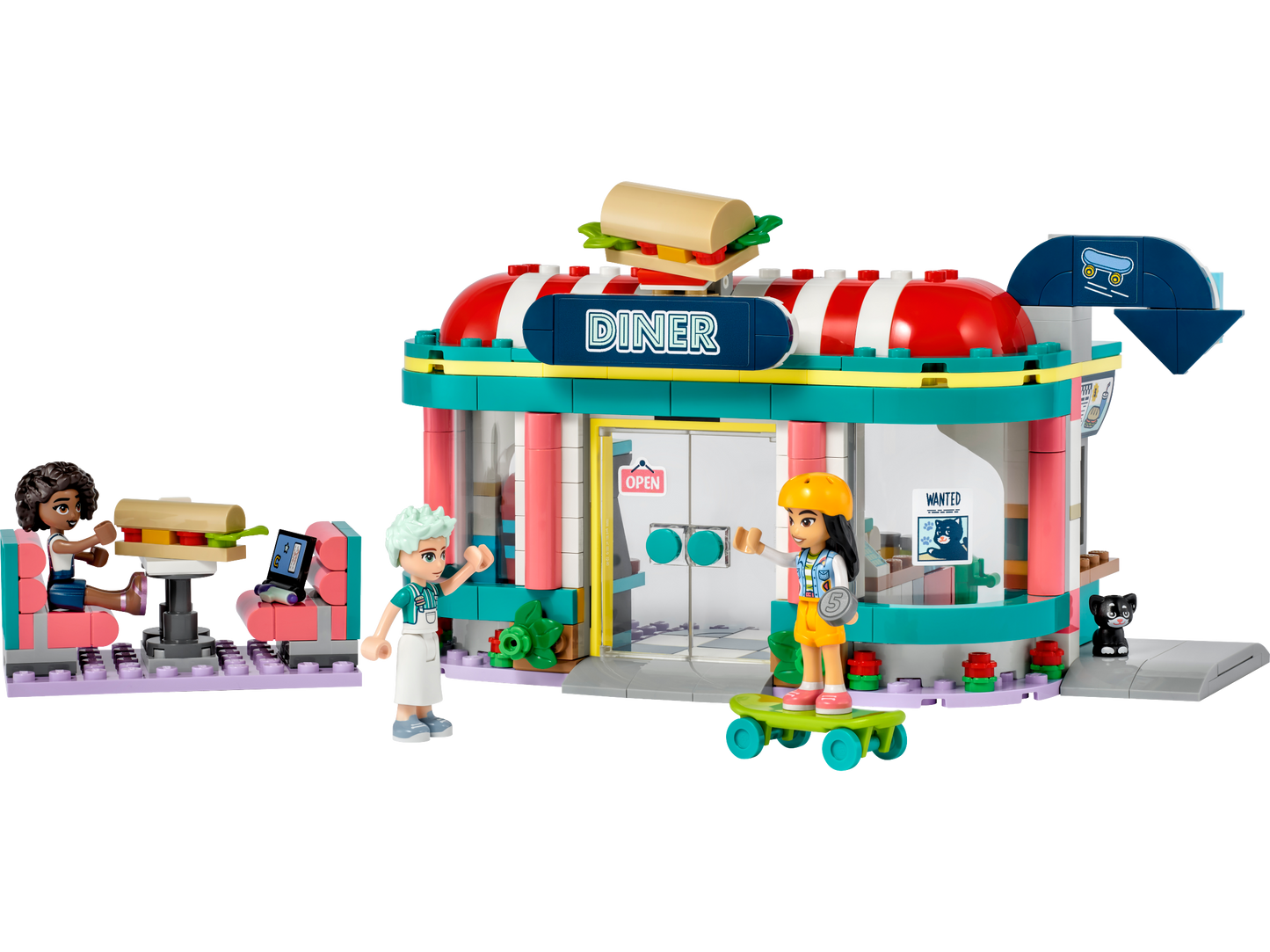 LEGO Heartlake Downtown Diner — Set 41728