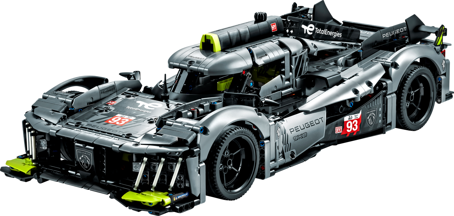 LEGO PEUGEOT 9X8 24H Le Mans Hybrid Hypercar — Set 42156