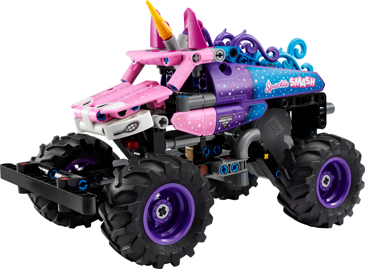 LEGO Monster Jam™ Sparkle Smash™ Pull-Back — Set 42220
