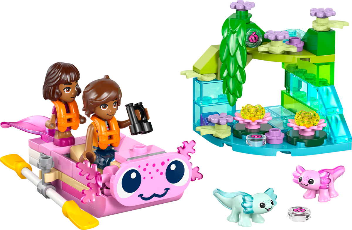 LEGO Axolotl Adventure Boat — Set 42681