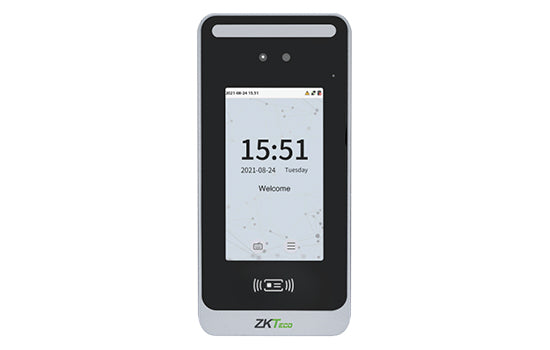 SpeedFace-M4 - Face and Palm Recognition. IP65 rated, face capacity: 6000, palm capacity: 3000, card capacity: 10 000