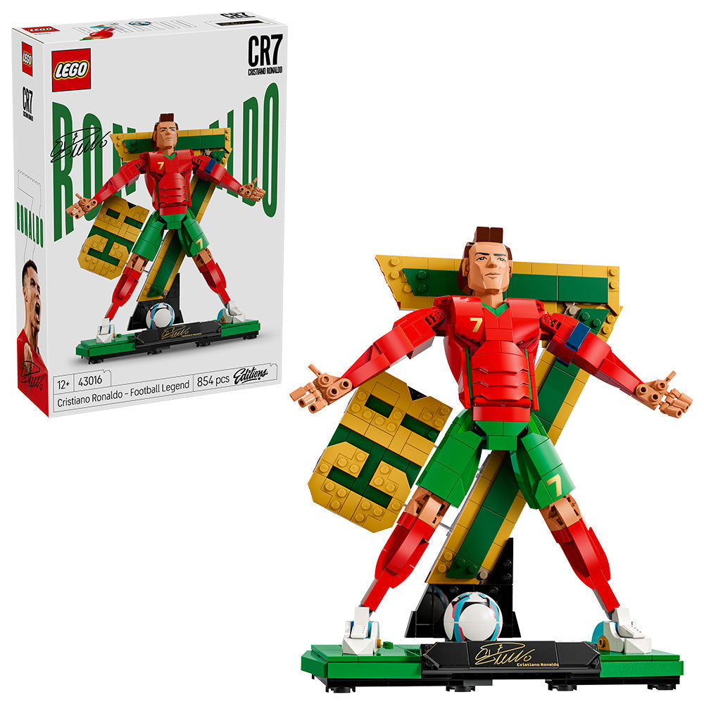 LEGO® Editions Cristiano Ronaldo – Football Legend Set 43016