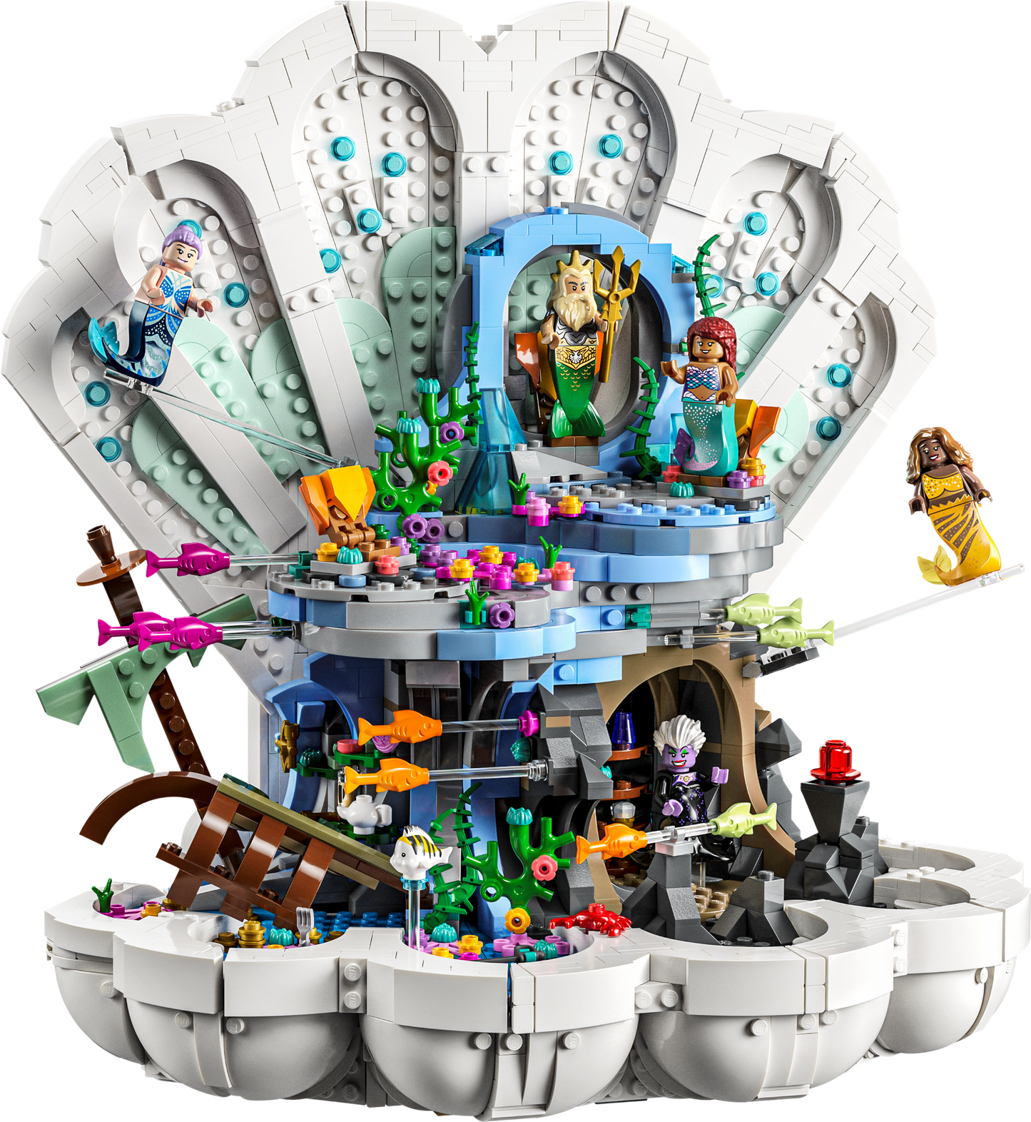 LEGO The Little Mermaid Royal Clamshell — Set 43225