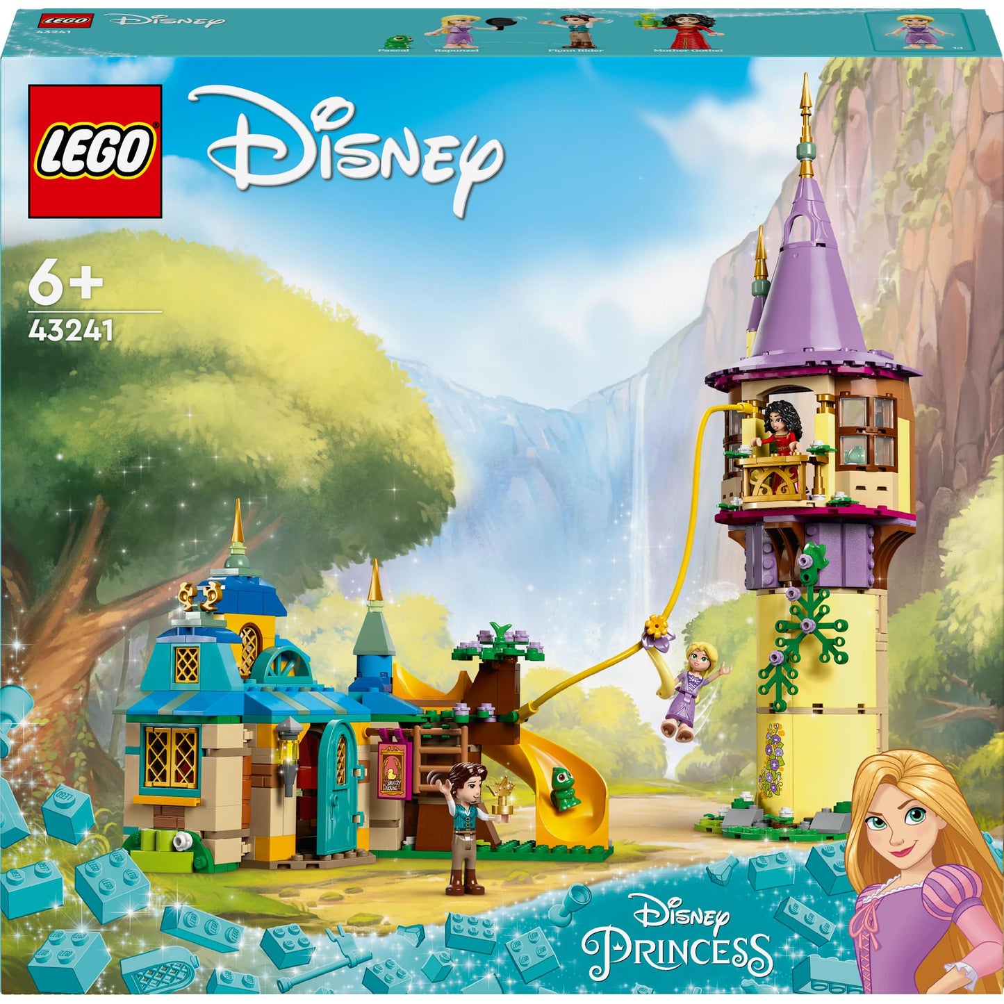 LEGO Rapunzel's Tower & The Snuggly Duckling — Set 43241