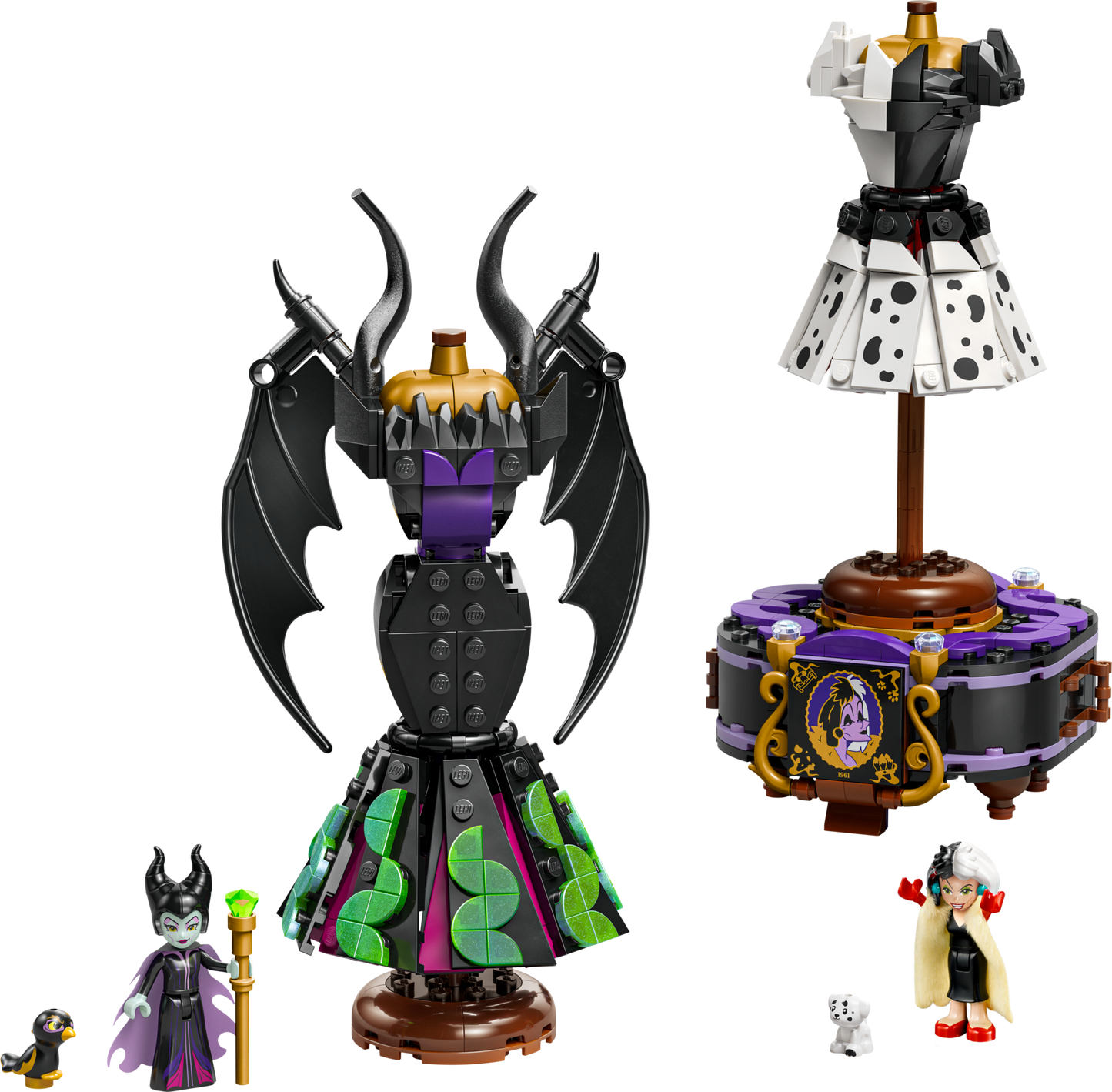 LEGO Maleficent'S And Cruella De Vil's Dresses — Set 43262
