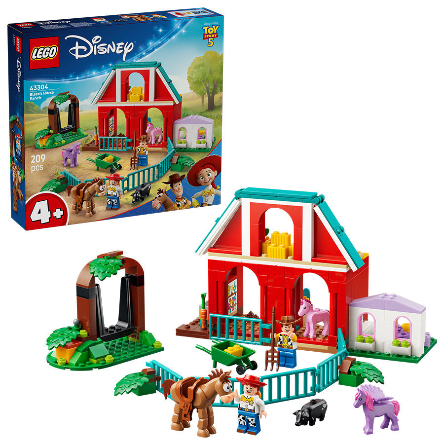 LEGO® ǀ Disney and Pixar Toy Story 5 Blaze’s Horse Ranch 43304