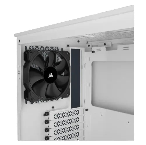 3000D AIRFLOW White Mid-Tower PC Case; 2x 3.5'' | 2x 2.5'' Drive Bays; Up to 360mm Radiator compatible; 2x 120mm fan incl