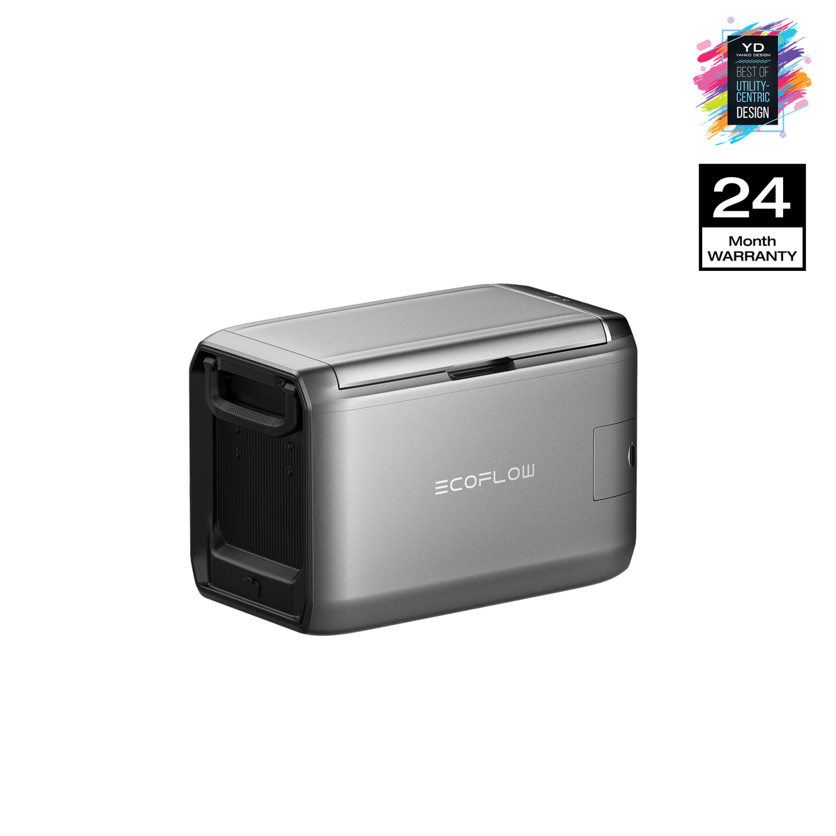 ECOFLOW GLACIER CLASSIC PORTABLE FRIDGE FREEZER - 45L - BATTERY PURCHASED SEPARATELY.