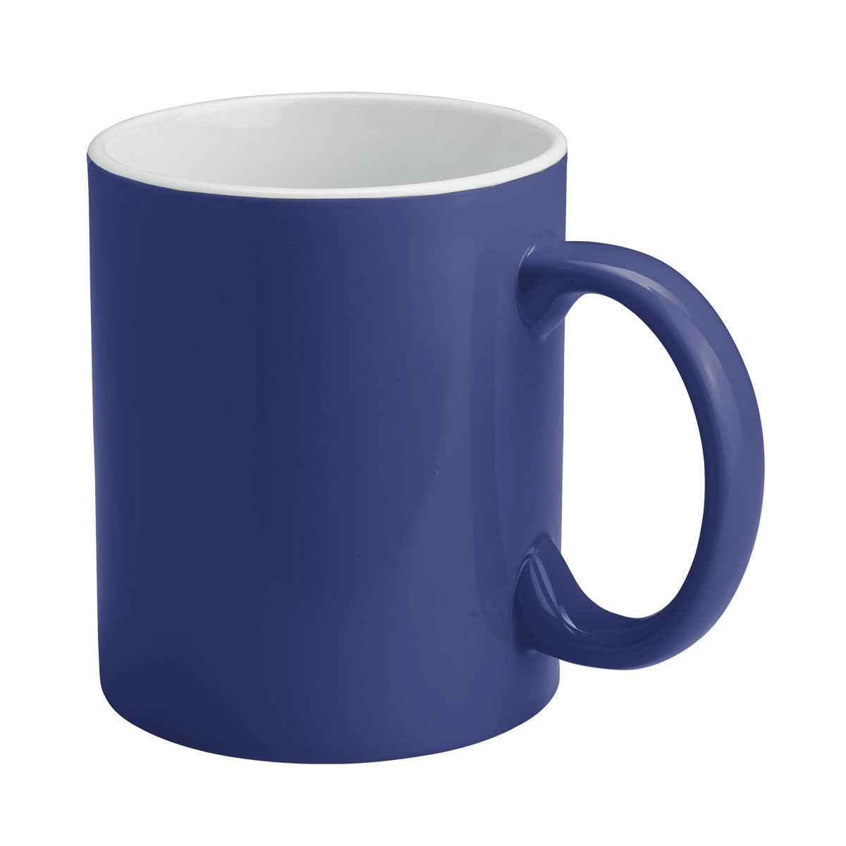 300ml 2 Tone Ceramic Mug - Blue