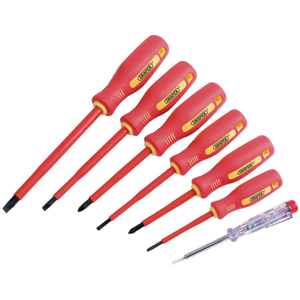 Screwdriver Set - 7 Piece Plus Tester